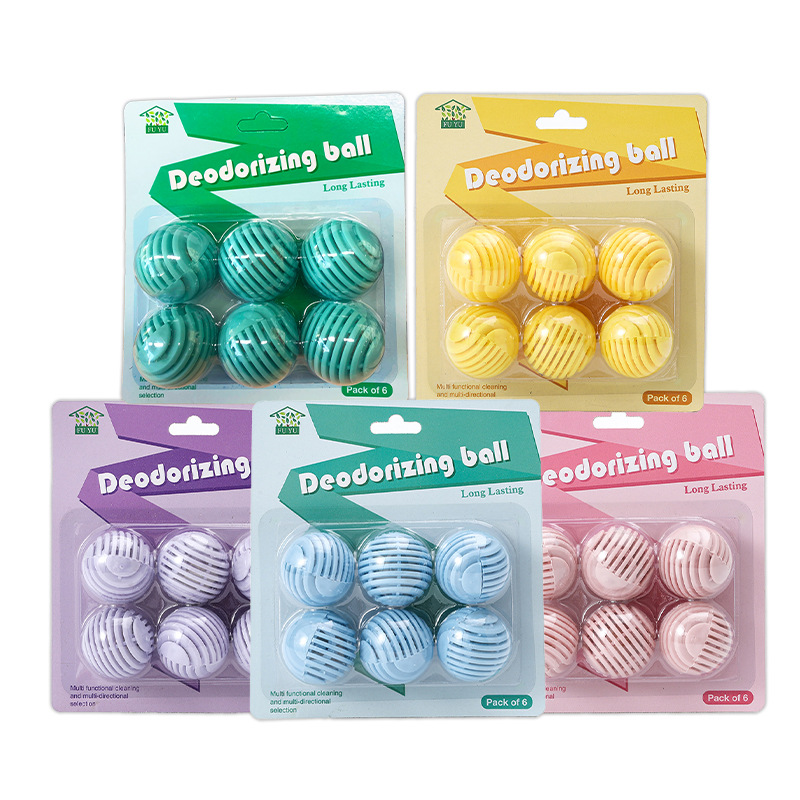 Shoe Deodorizer Ball - Paquete de 6 unidades de bola