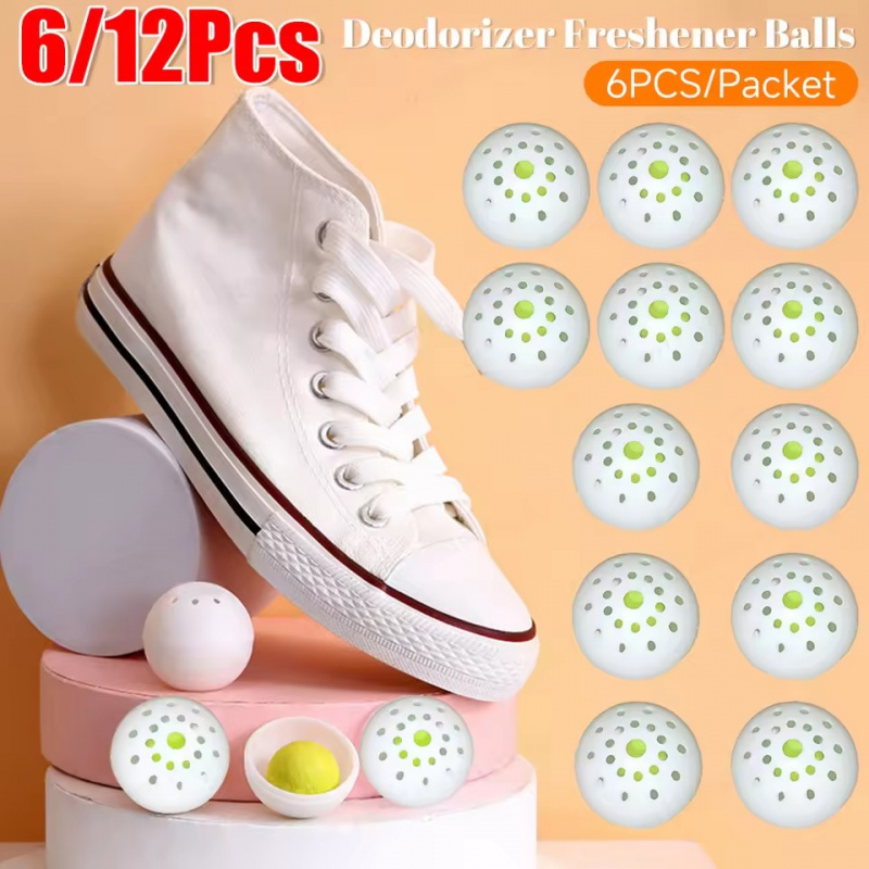 Shoe Deodorizer Ball - 1-12 Uds. De bolas ambientadoras desodorizantes