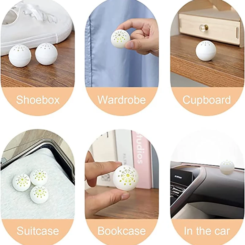 1-12 Uds. De bolas ambientador - Shoe Deodorizer Ball reseña y precio