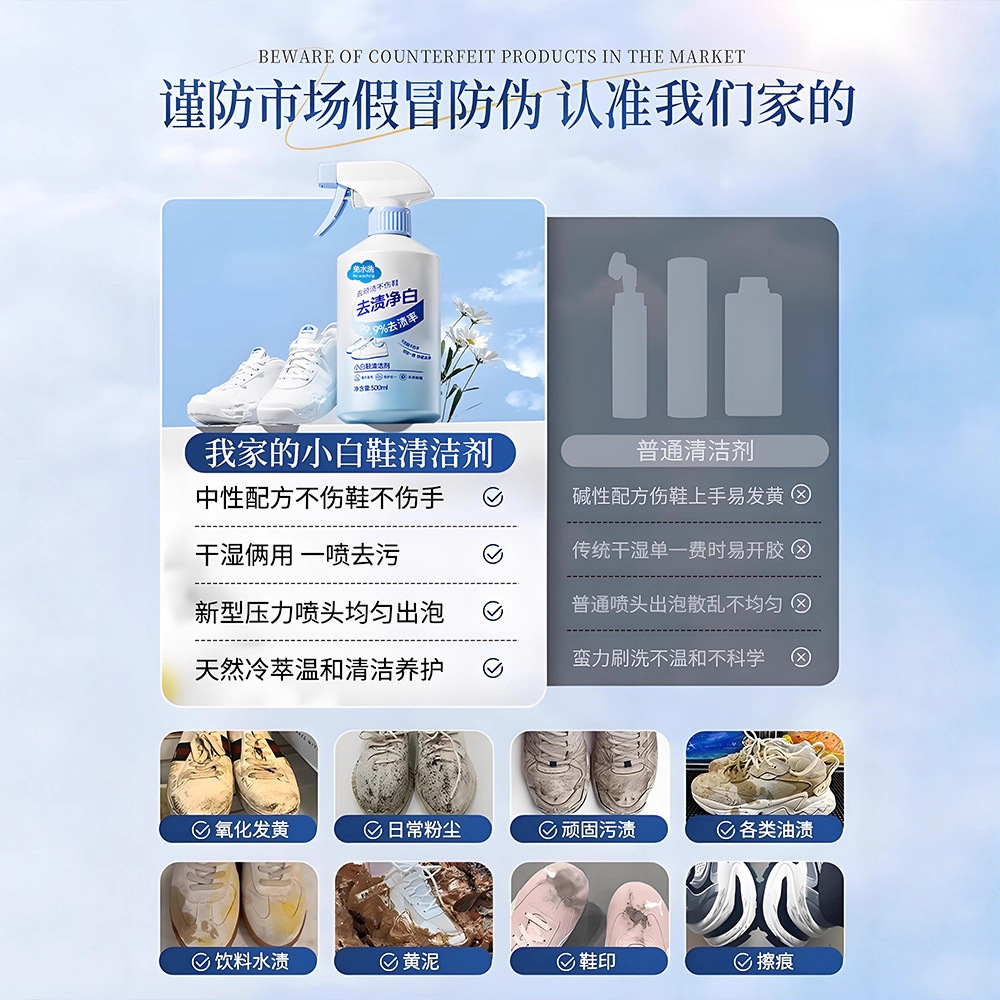 Limpiador de zapatos blanco de - Sneaker Care White reseña y precio